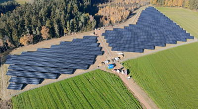 Solar park Grasensee PVA 1 and 2